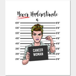 Cancer Woman Posters and Art